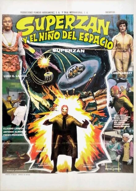 Постер Superzan y el niño del espacio