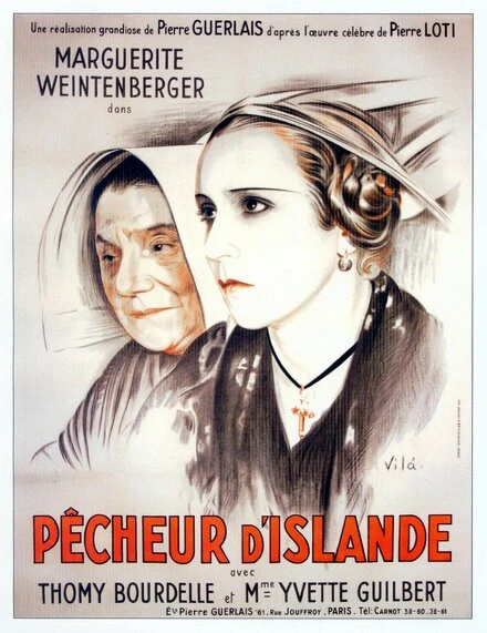 Постер Pêcheur d'Islande 1934