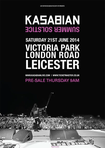 Постер Kasabian Summer Solstice