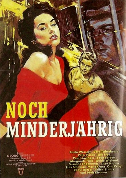 Постер Несовершеннолетняя 1957