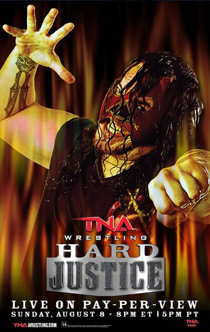 Постер TNA Хардкорное правосудие 2010