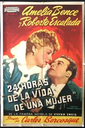 24 часа из жизни женщины 1944 постер