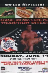WCW Мощный американский удар 1998 постер