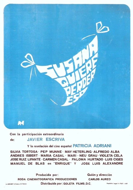 Постер Сусана собралась потерять... это! 1977