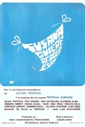 Сусана собралась потерять... это! 1977 постер