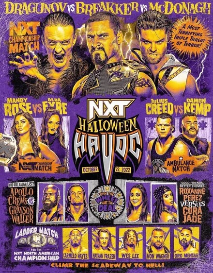 Постер NXT Halloween Havoc 2022