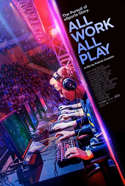 Постер All Work All Play: В погоне за киберславой 2015
