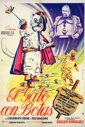 Кот в сапогах 1961 постер