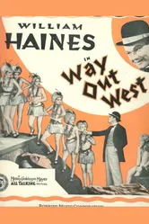Way Out West 1930 постер