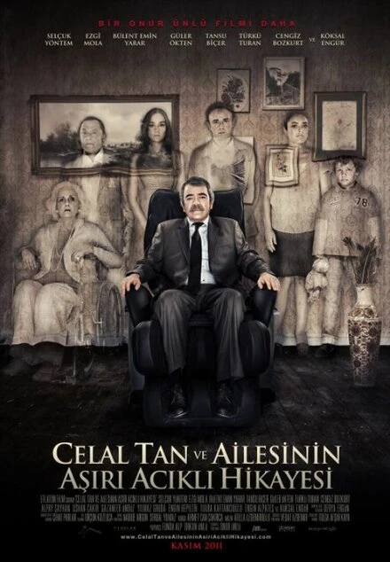 Постер Очень грустная история Джеляля Тана и его семьи 2011