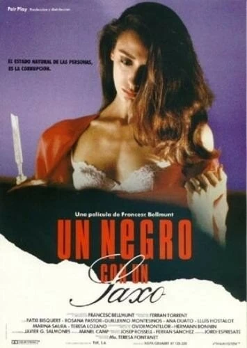 Постер Негр с саксофоном 1989