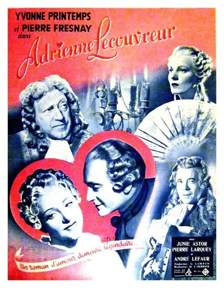 Постер Адриен Лекуврер 1938