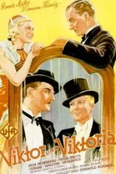 Виктор и Виктория 1933 постер
