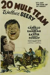 Упряжка из двадцати мулов 1940 постер