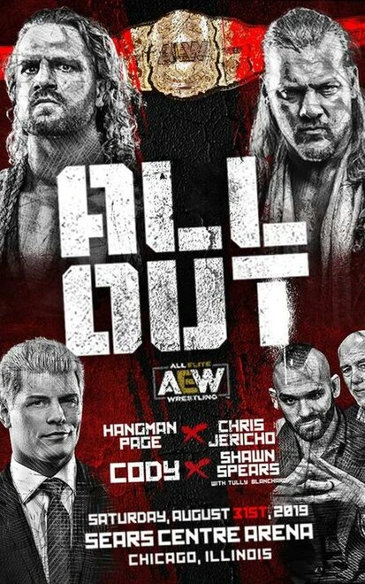 Постер All Elite Wrestling: All Out 2019