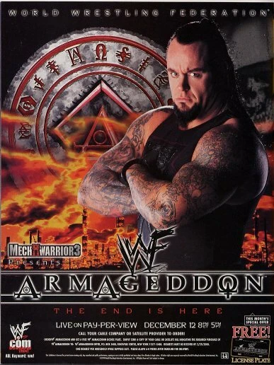 Постер WWF Армагеддон 1999