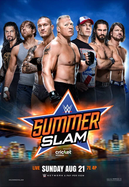 Постер WWE Летний бросок 2016