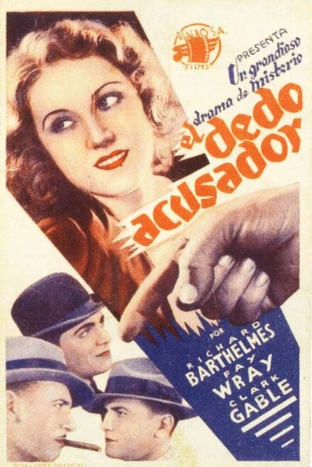 Постер Кончики пальцев 1931