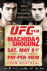 UFC 113: Machida vs. Shogun 2 постер