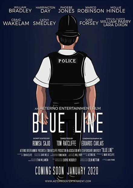 Постер Blue Line 2020