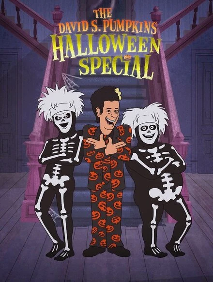 Постер The David S. Pumpkins Halloween Special