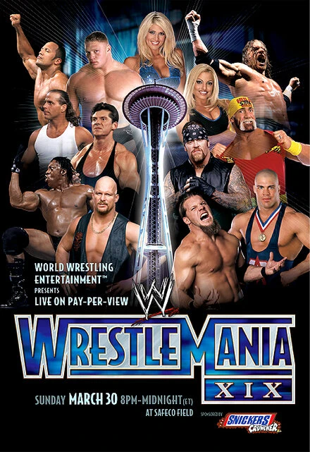 Постер WWE РестлМания XIX 2003