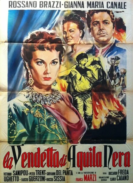 Постер Месть Черного Сокола 1951