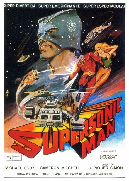 Постер Сверхзвуковой человек 1979