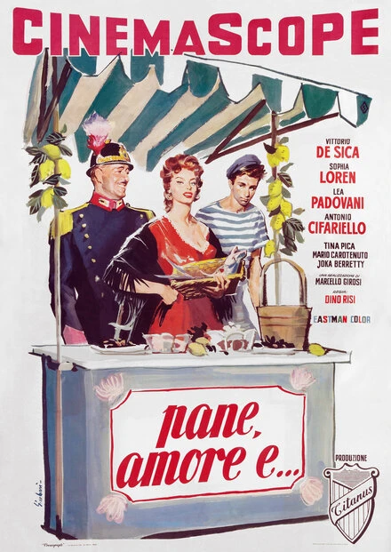 Постер Хлеб, любовь и... 1955