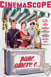 Хлеб, любовь и... 1955 постер