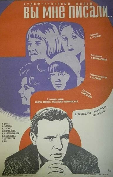 Постер Вы мне писали... 1977