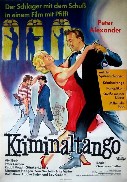 Постер Криминальное танго 1960