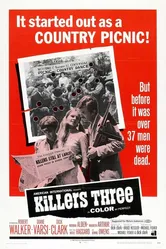 Трое убийц 1968 постер