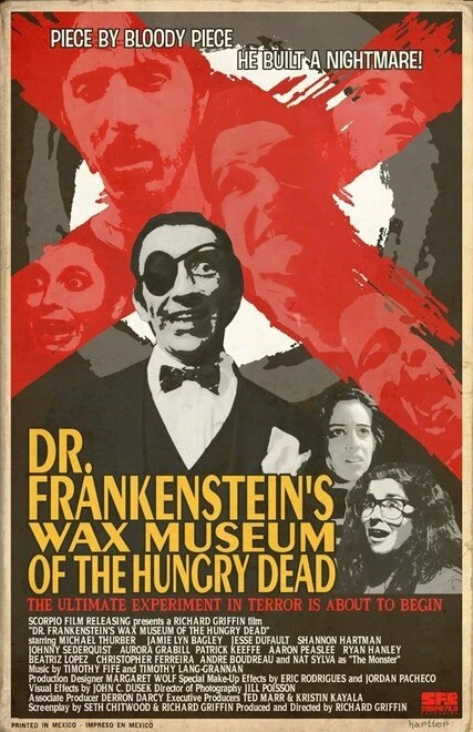 Постер Dr. Frankenstein's Wax Museum of the Hungry Dead