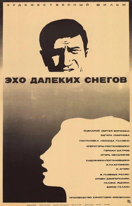 Постер Эхо далеких снегов 1969