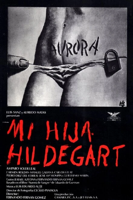 Постер Моя дочь Хильдегарт 1977