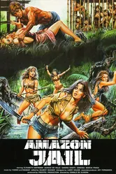 Амазонки в тюрьме 1985 постер