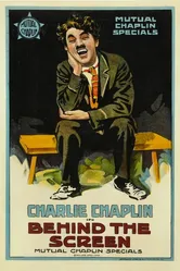 За кулисами кино 1916 постер