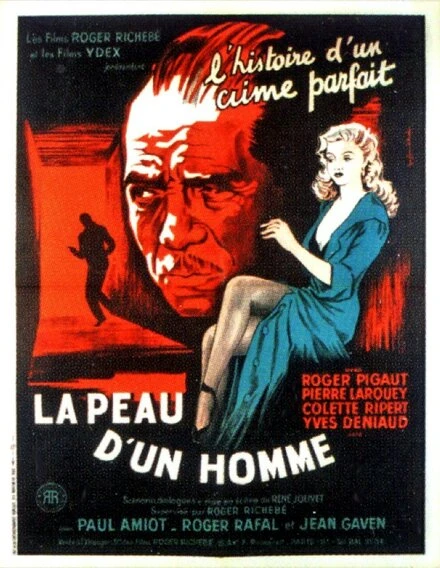 Постер La peau d'un homme