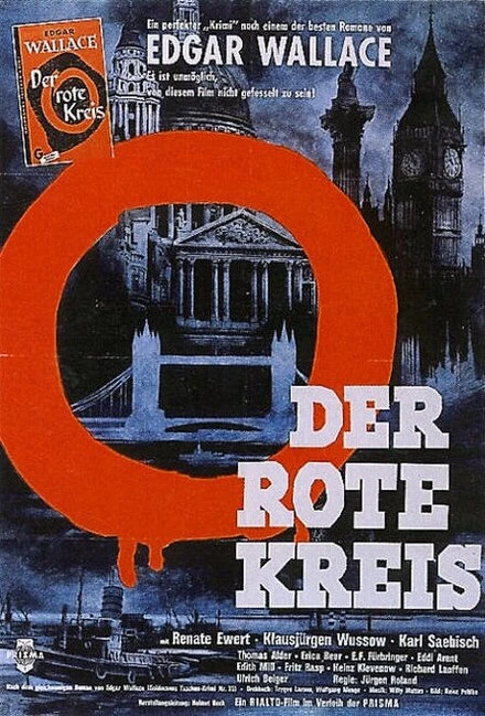 Постер Красный круг 1960