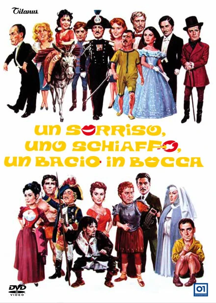Постер Улыбка, пощечина, поцелуй в губы 1975