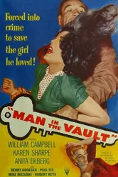 Человек в хранилище 1956 постер