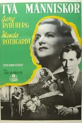 Два человека 1945 постер