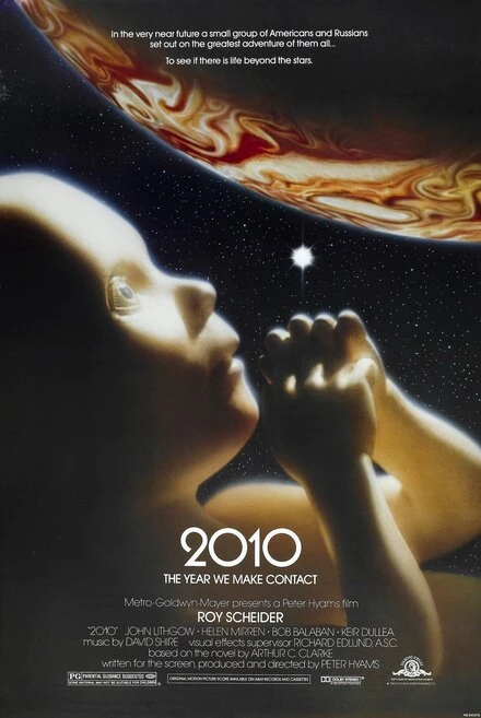 Постер Космическая одиссея 2010 1984