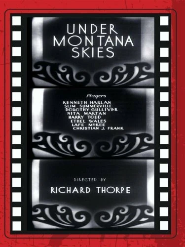 Постер Under Montana Skies