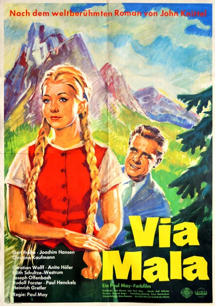Постер Via Mala 1961