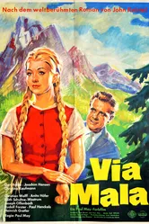 Via Mala 1961 постер