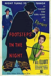 Footsteps in the Night постер