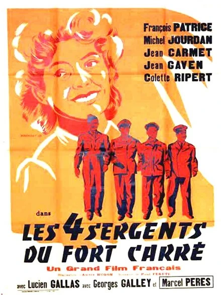 Постер Les quatre sergents du Fort Carré