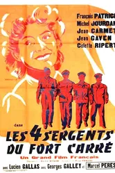 Les quatre sergents du Fort Carré постер